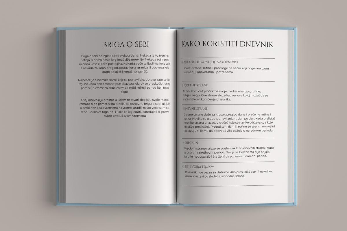 Dnevnik Brige o sebi