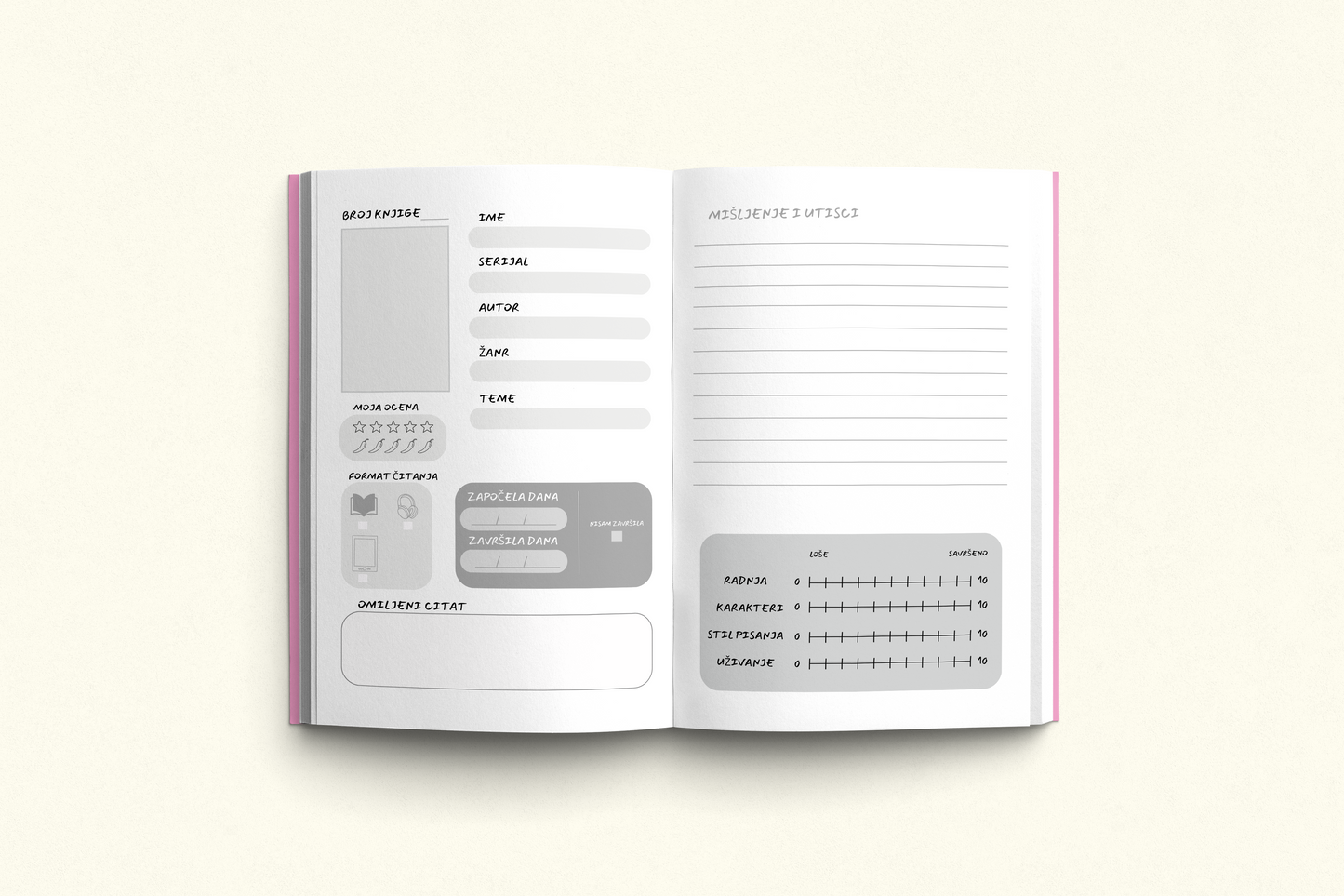 Dnevnik Knjiga - Romantika